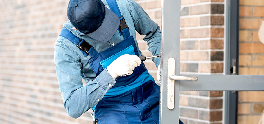 Pivot Storefront Door Locks Installation in Grand Terrace, California