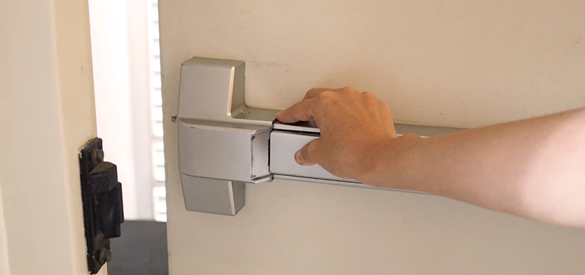 Roller Gate Panic Bar Installation in Grand Terrace, California